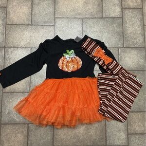 Baby Girls Pumpkin Dress